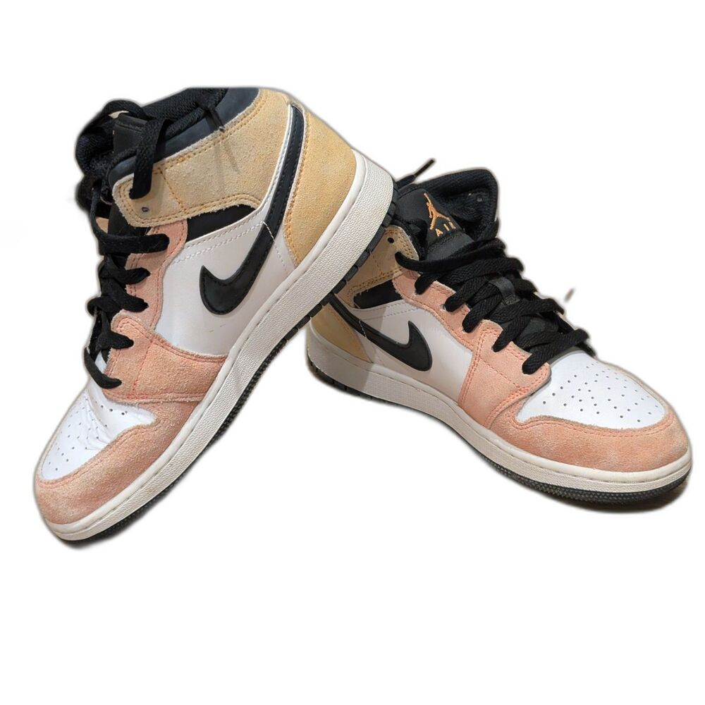 Nike Air Jordan 1 Mid SE Soft Peach Crimson Tint 5.5W